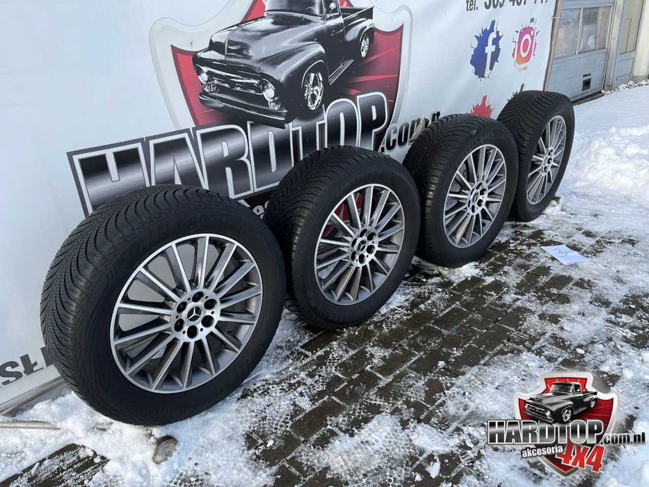 MERCEDES X NP300 Opony Felgi Goodyear Vector 4 Seasons 19' 6x114,3