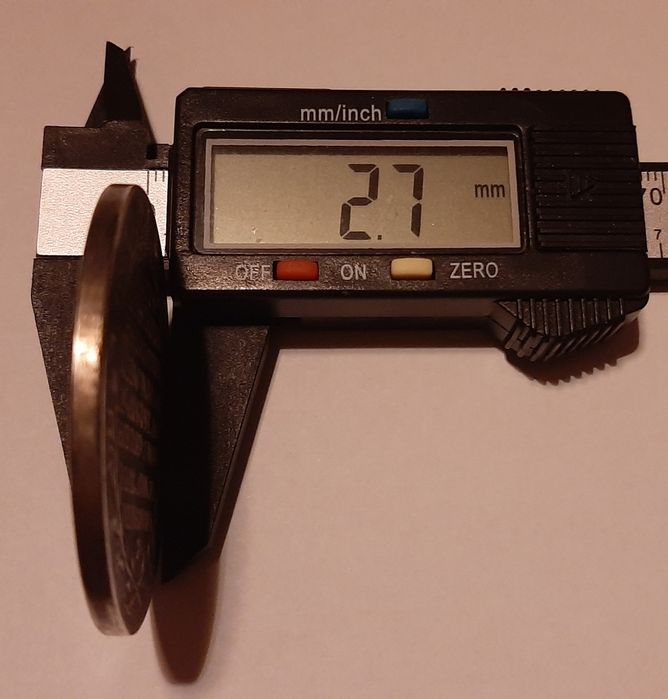 Moneta pamiątkową  1669 Willpower - Niemcy