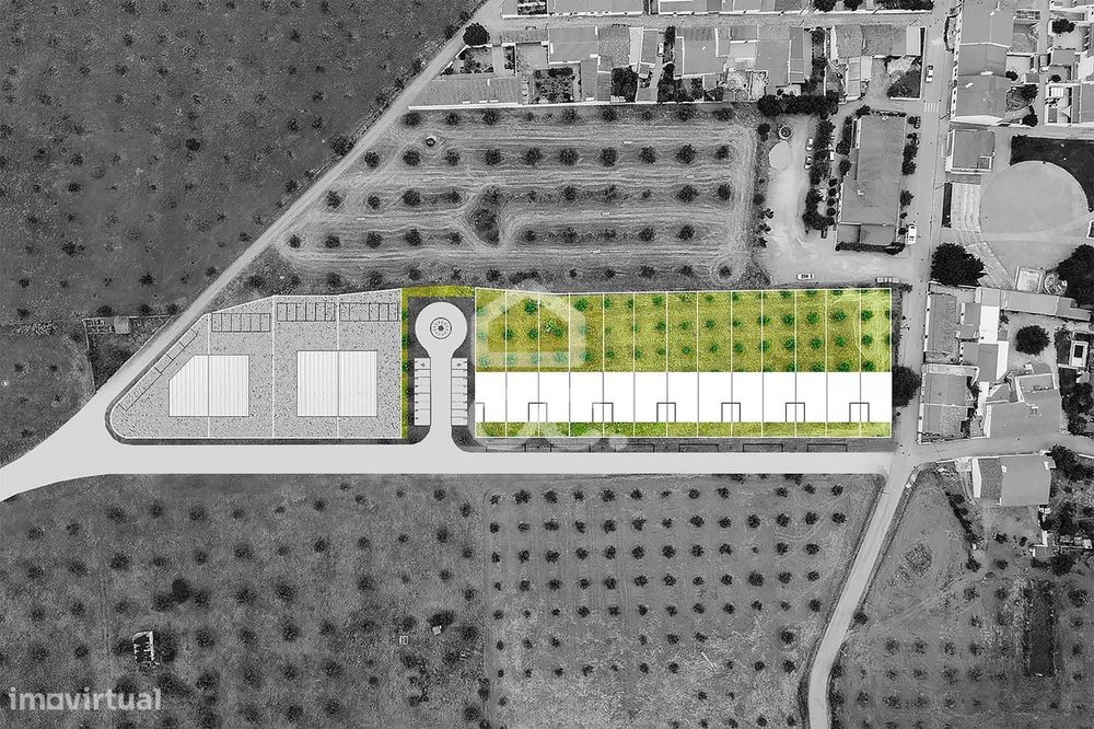 Terreno de 16019 c/ viabilidade de construção para 17 lotes | Amieira