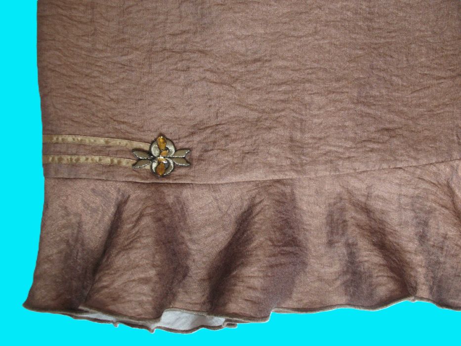 Spódnica - Midi - 42  XL- Obwód pasa 78 cm
