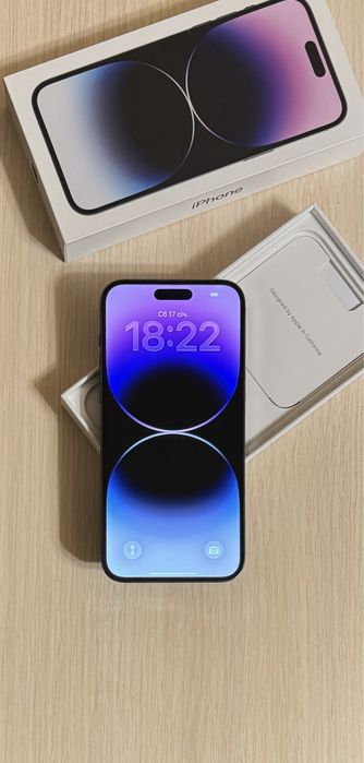 iPhone 14 Pro Max 128gb Deep Purple Neverlock