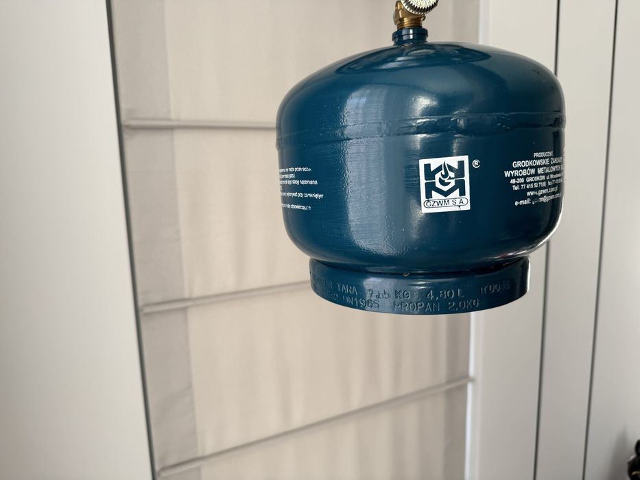 Польський газовий балон з пальником/камфоркою! Заповнений газом!!