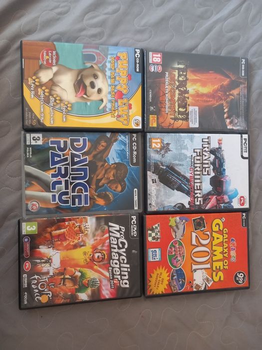 Gry na komputer zestaw