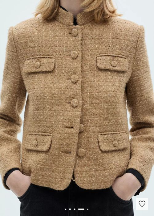 Твідовий піджак (жакет) від Mango