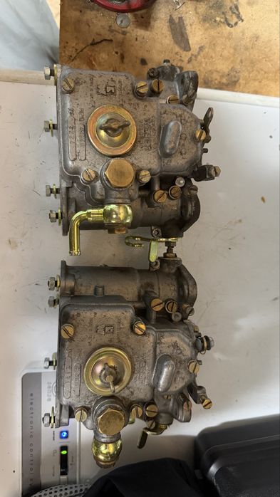 Carburadores WEBER DCOE 45 com cornetas