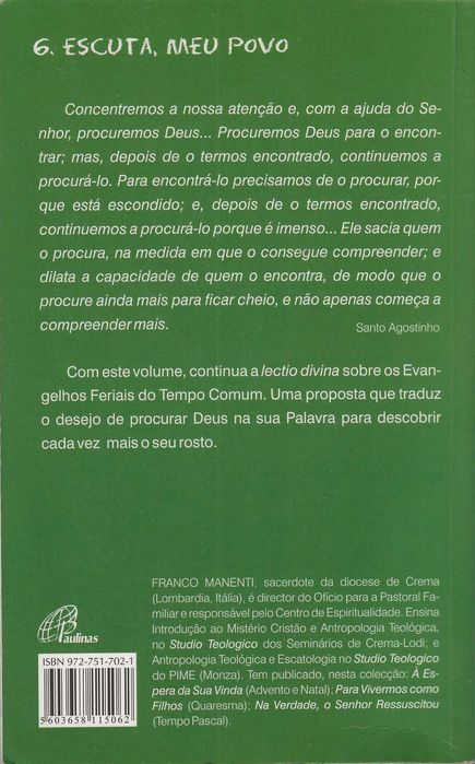 Dá-me Vida Segundo a Tua Palavra – Vol. II