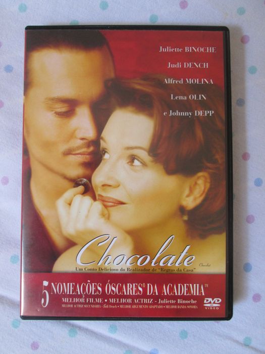 DVD Chocolate, Juliette Binoche, Lena Olin, Johnny Depp, Alfred Molina