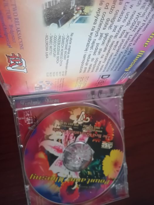 Powitanie wiosny prawdziwa muzyka relaksacyjna  Cd