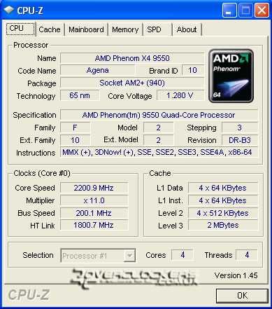 AMD Phenom X4 9550