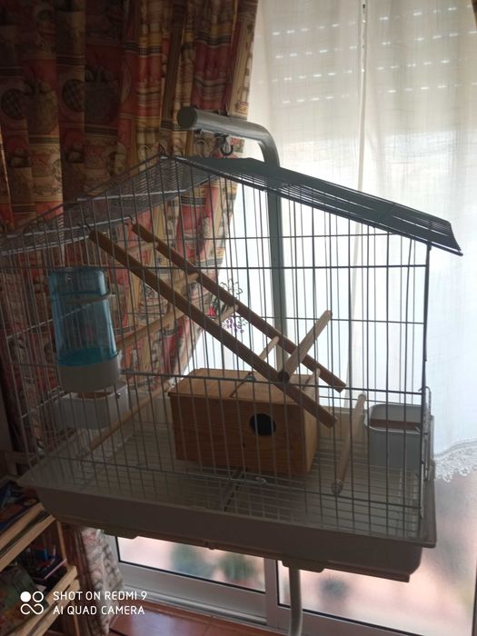 Gaiola para hamster + gaiola p ficheres ou papagaio etc.