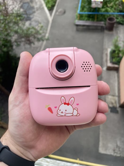 УНІКАЛЬНА КАМЕРА, Дитячий фотоапарат миттєвого друку, міні принтер