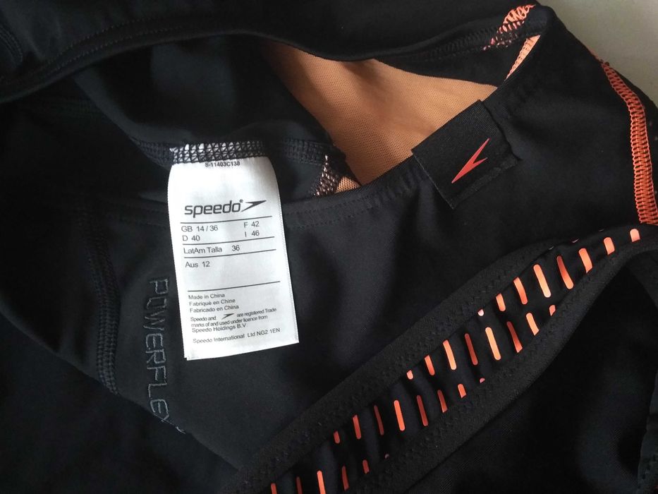 38-40р. сплошной купальник с утяжкой Speedo fit pro