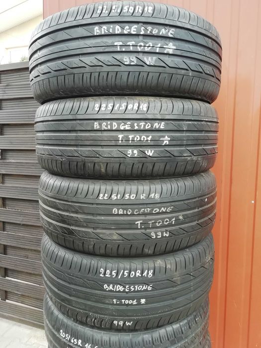 225/50 R18 99W - Bridgestone Turanza T001 * (4 sztuki)