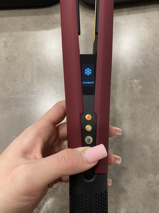 Dyson Airstrait Red Velvet/Gold