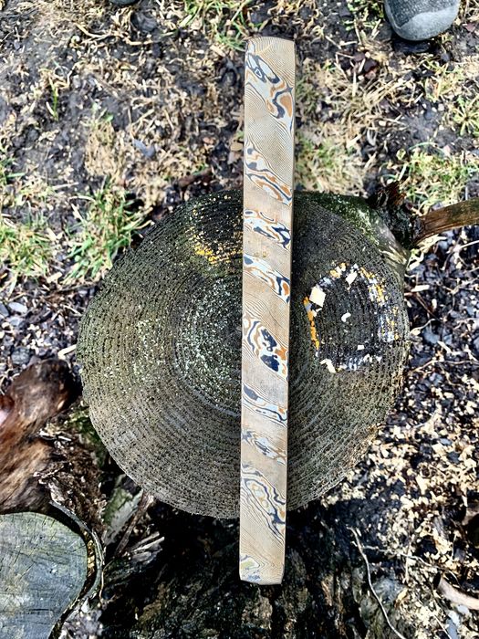 Мокуме гане ( mokume gane)