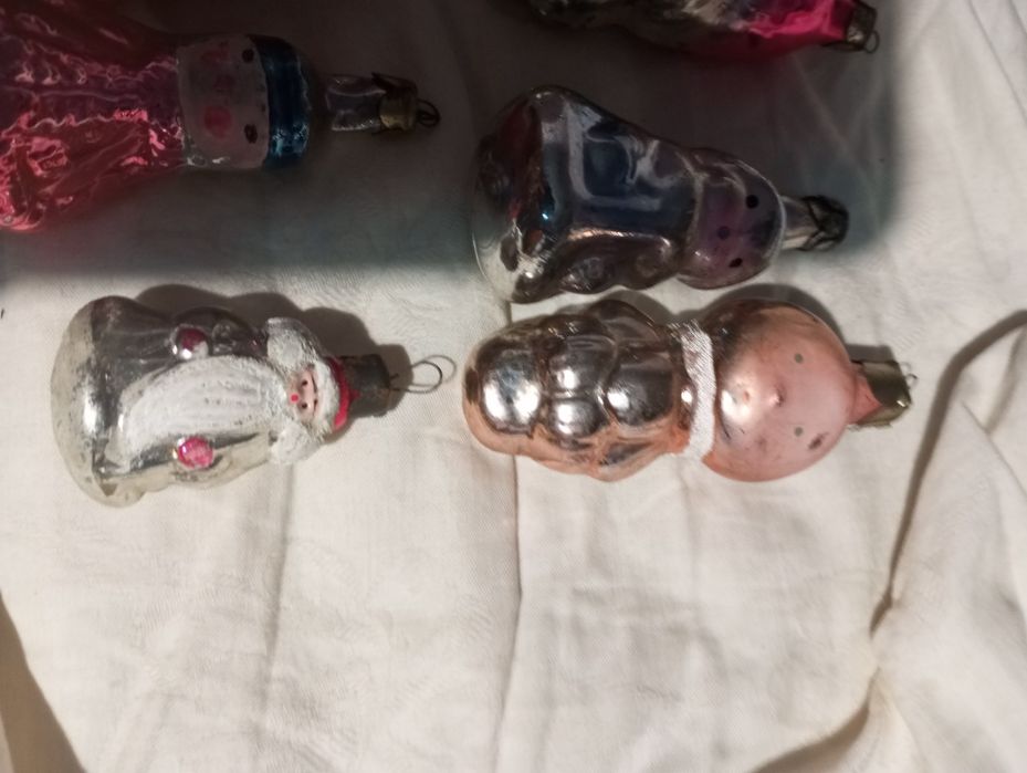 Ёлочные игрушки СССР 10 шт