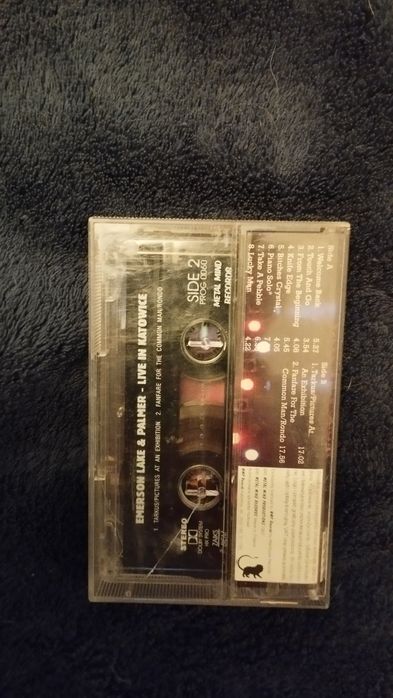 Emerson Lake kaseta magnetofonowa