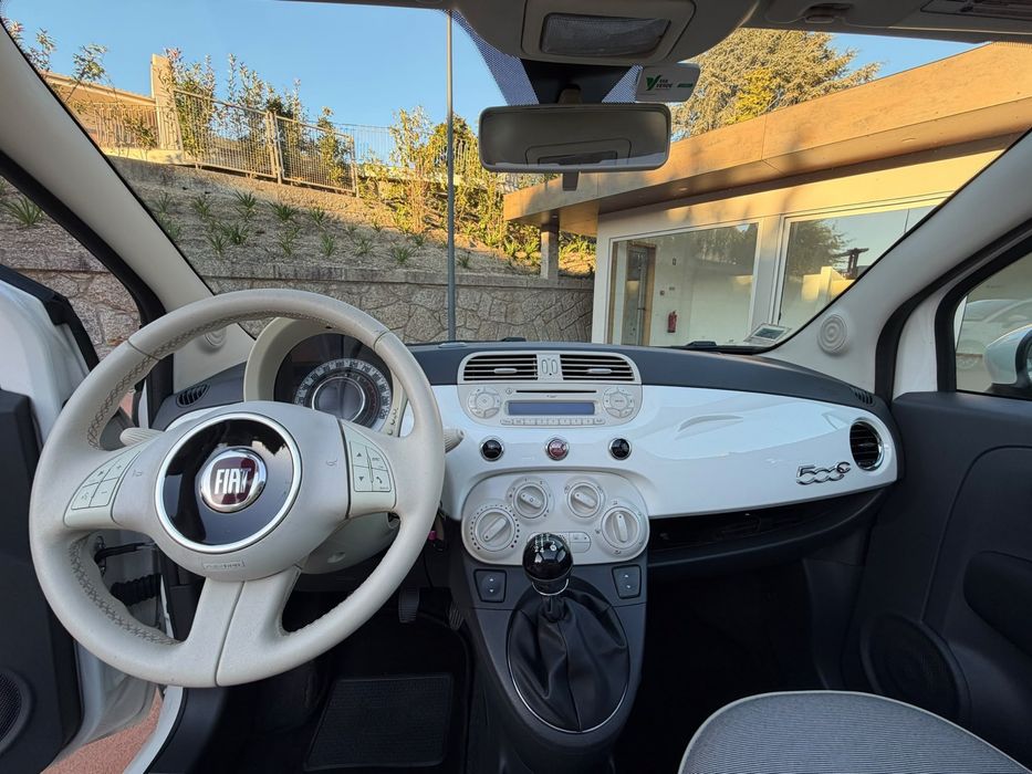 Fiat 500C Lounge 1.2 69cv | 2015 | 89.708 km | Manutenção Fiat