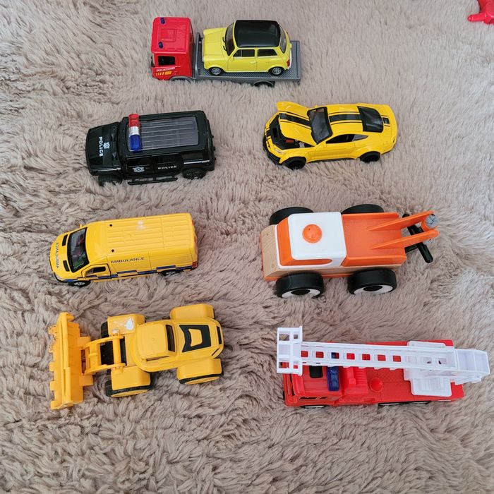 Zestaw zabawek, zabawki auta dla dzieci, traktor, na baterie , sterowane
