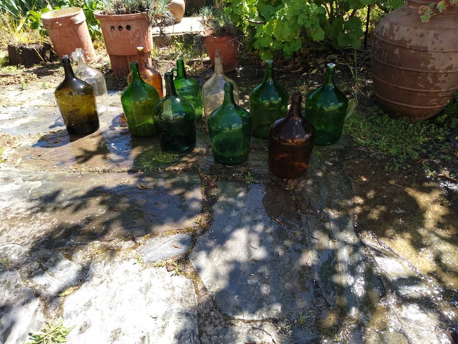 Garrafões Vidro Antigos