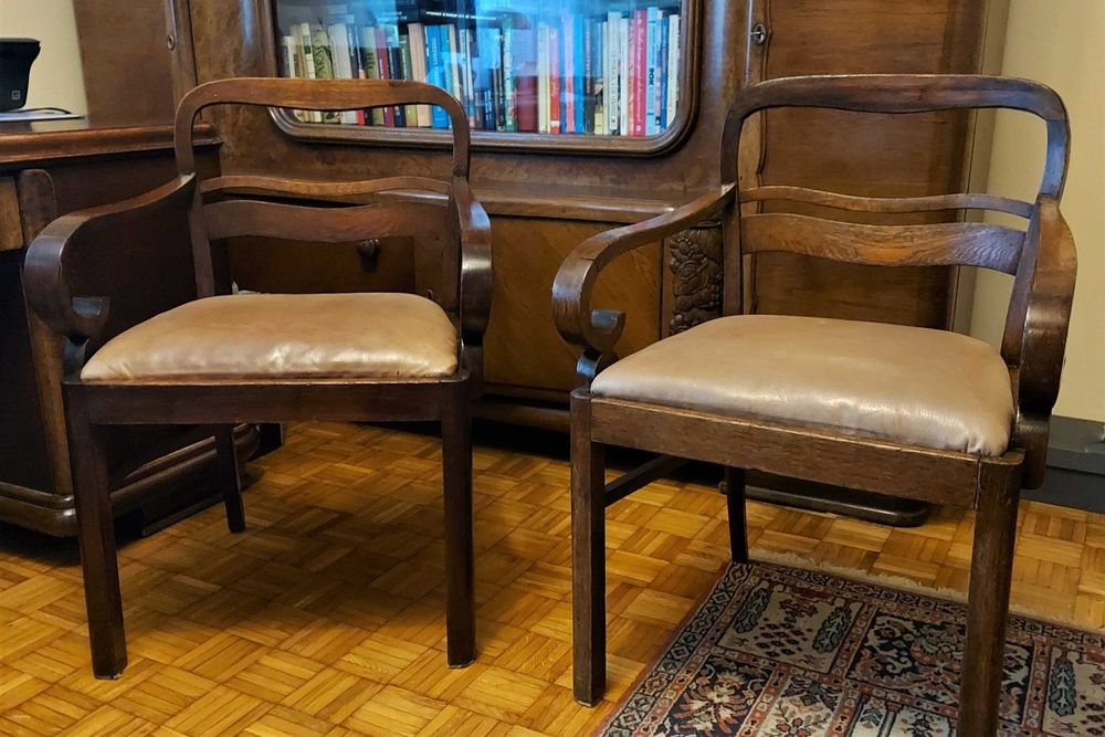 biblioteka, biurko , kompletny gabinet   lata ok 1915