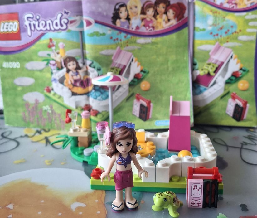 Klocki lego friends 41090 ogrodowy basen Oliwii