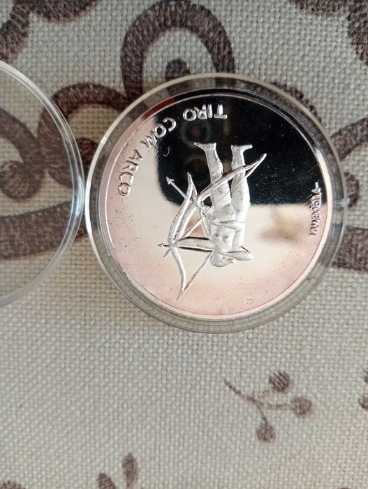 Medalhas da XXIII olimpíada de Los Angeles em Prata