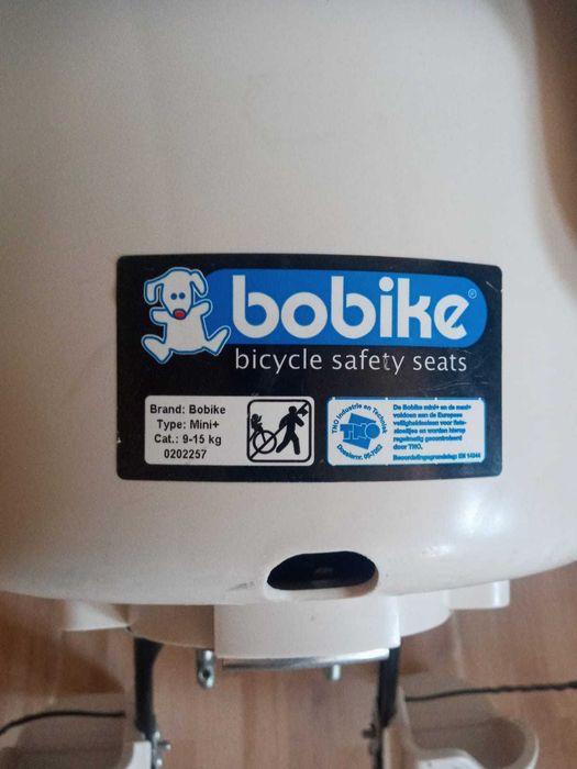 Cadeira para bicicleta ajustável a altura da criança
