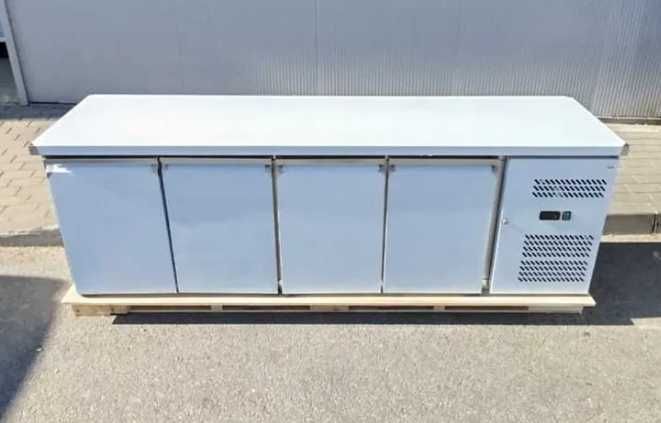 Bancada Refrigerada 4 Portas em INOX - NOVA