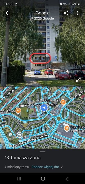 Wynajmę mieszkanie 2 pokoje 52 m² LSM Zana  winda balkon parking - Więcej