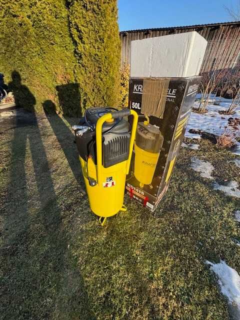 Kompresor bezolejowy 50L