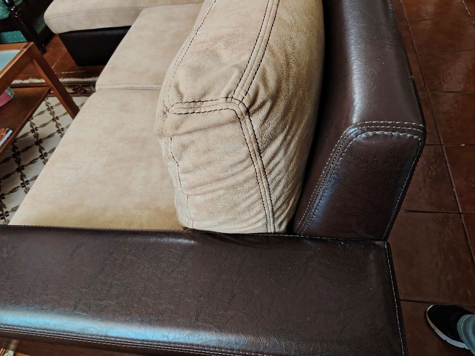 Sofá chaiselongue muito bom estado