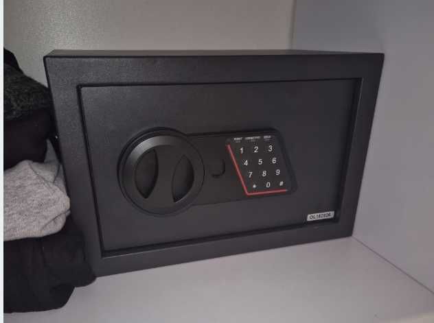 Nowy Sejf Domowy na Pieniądze Kasetka Mini