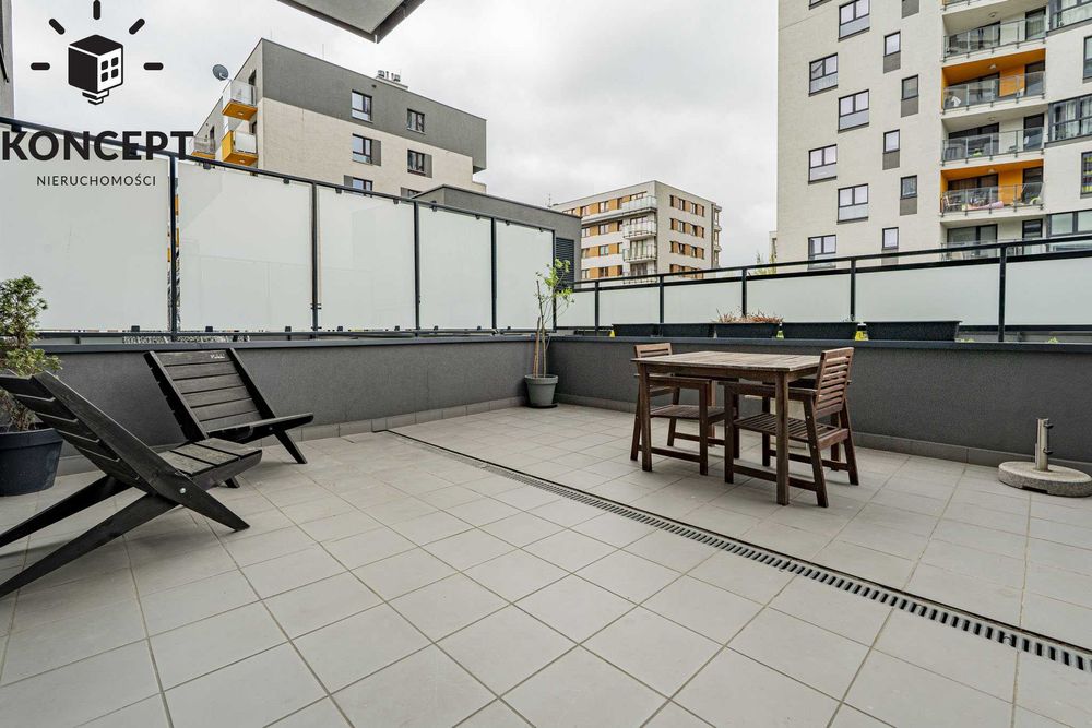 25-metrowy taras, wysoki standard - ul. Jesionowa - Widok 2