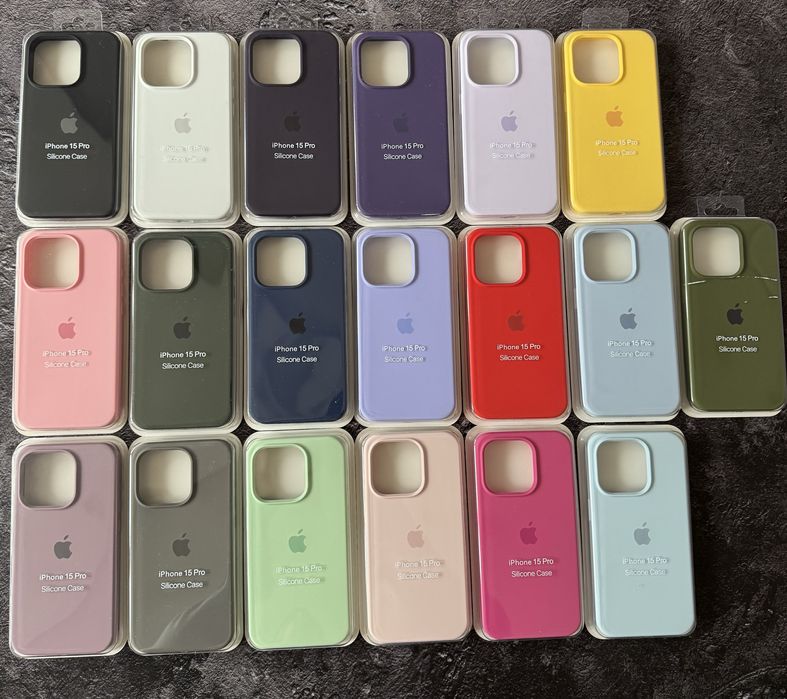 Чохол iphone 15/15pro/15 pro max silicone case