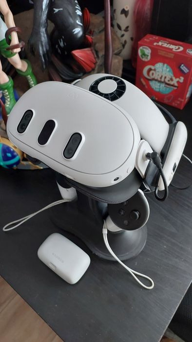 Meta Quest 3 512 + BOBOVR S3 Pro+protetor de letes+suporte