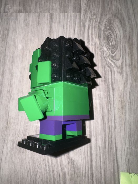 Klocki LEGO 41592 Hulk z serii BrickHeadz Marvel Avengers DC