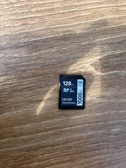 Карта памяти SD 128 GB Lexar Professional 1000x