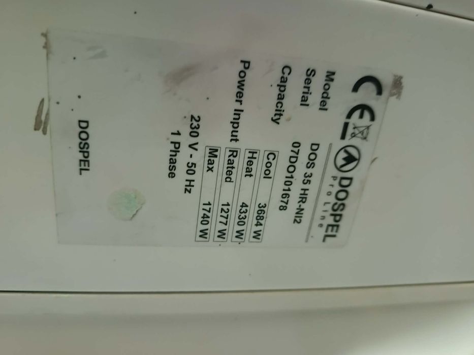 Klimatyzacja plus  agregat  3.7 KW