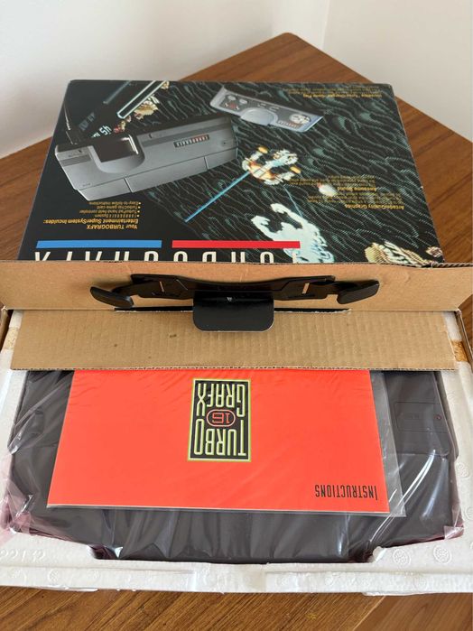 NEC TurboGrafx-16 — NOVA, Nunca Usada (Completa na Caixa)