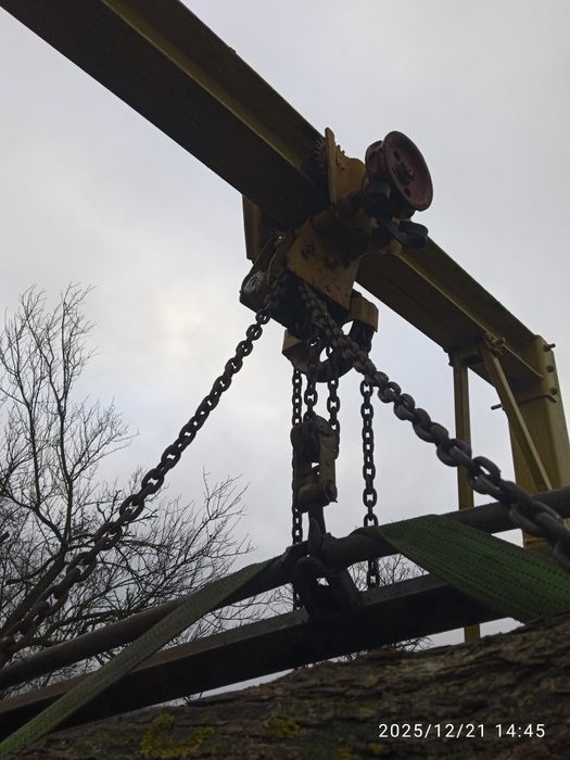 Кран портальний П-оюразний козловий кранбалка