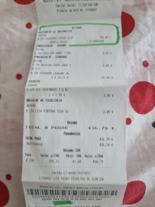 Projetor Epson CO-W01 - Na Garantia