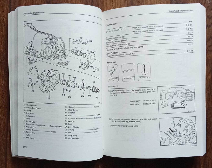 Fabryczna instrukcja naprawy Daewoo Korando SsangYong