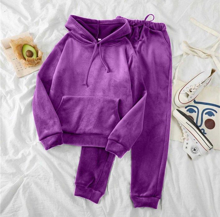 В наличии! Базовий велюровий костюм норма и батал 9 цветов + Подарок*