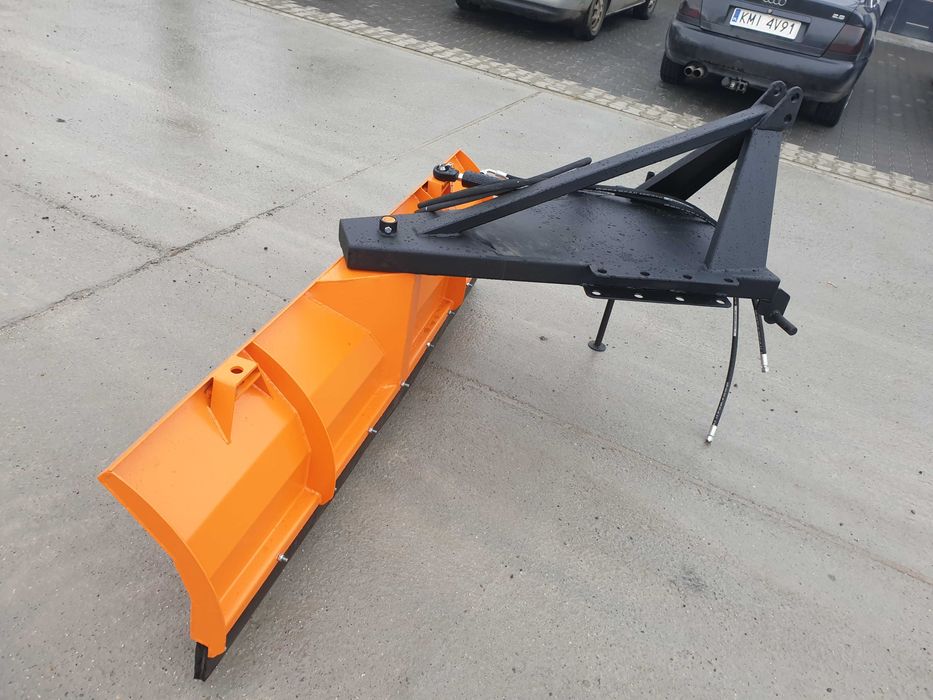 Pług do śniegu na tył-OBROTOWY 360 stopni do ciągnika spych