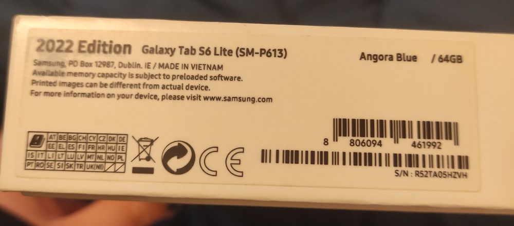 Samsung Tab S6 Lite 64Gb