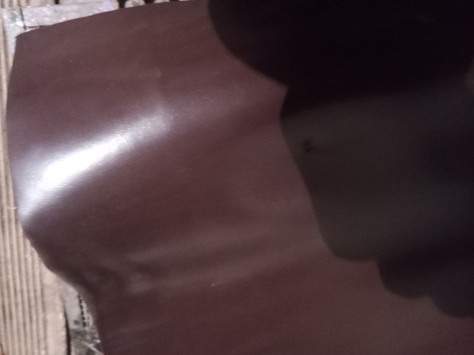 Ткань ЭКО кожа коричневая