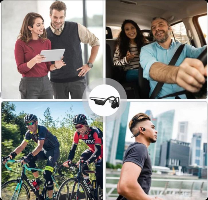 влагозащищенные наушники Bone Conduction Headphones X7 Black