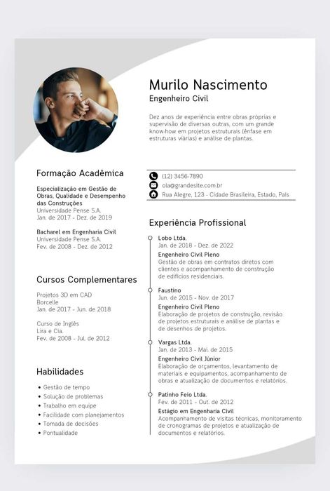 Elaboração, Revisão e Tradução de Currículo