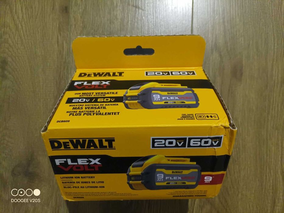 DeWalt DCB606 DCB609 20/60V Flexvolt